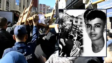 قـ.ـتلوه بالبوطا.. جنازة حزينة في وداع الشاب محمد ضـ.ـحـ.ـيـة صـ.ـراع بين الجيران بطنجة